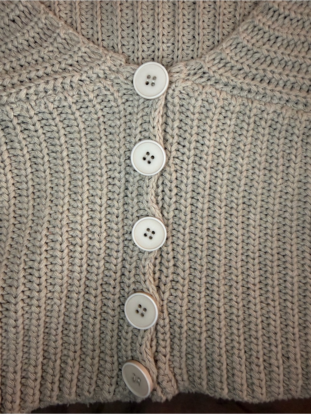 Princess Polly Maela Knit Cardigan Mocha - Picture 9 of 10